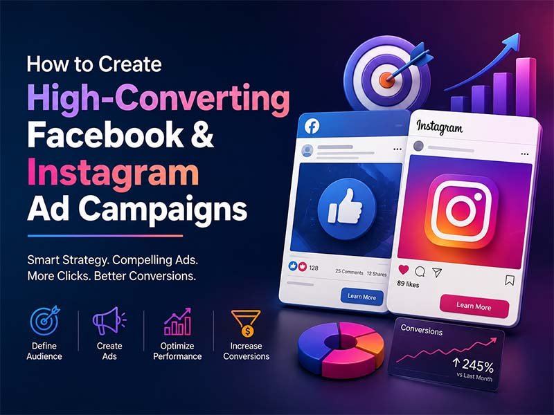 How to Create High-Converting Facebook & Instagram Ad Campaigns